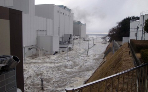 Foto: Das Kernkraftwerk Fukushima-Daiichi wurde am 11. März 2011 von einem Tsunami überflutet.